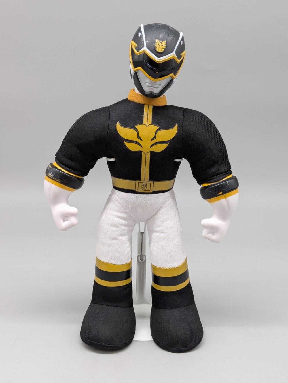 Saban 2013 Power Rangers MegaForce Battlers Black Plush Ranger Hard Head
